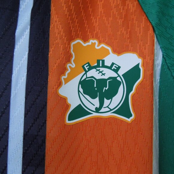Ivory Coast national team soccer jersey, large, Kappa - Picture 3 of 6